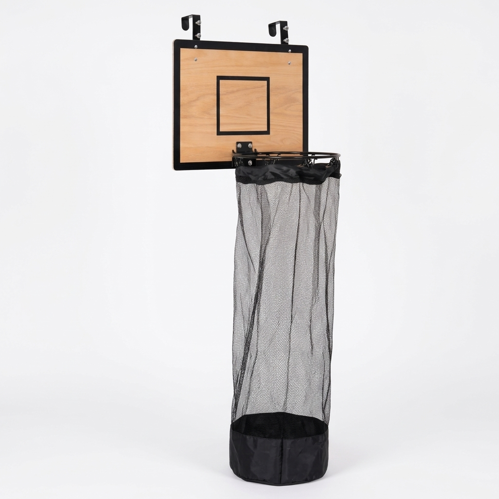SockSwish Over-Door Basketball Hamper