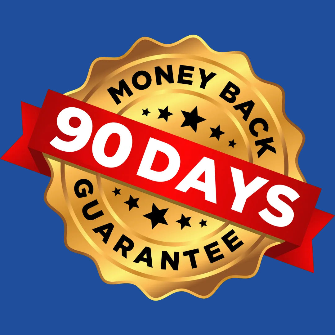 90 days money back guarantee