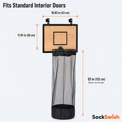 Fits standard interior doors