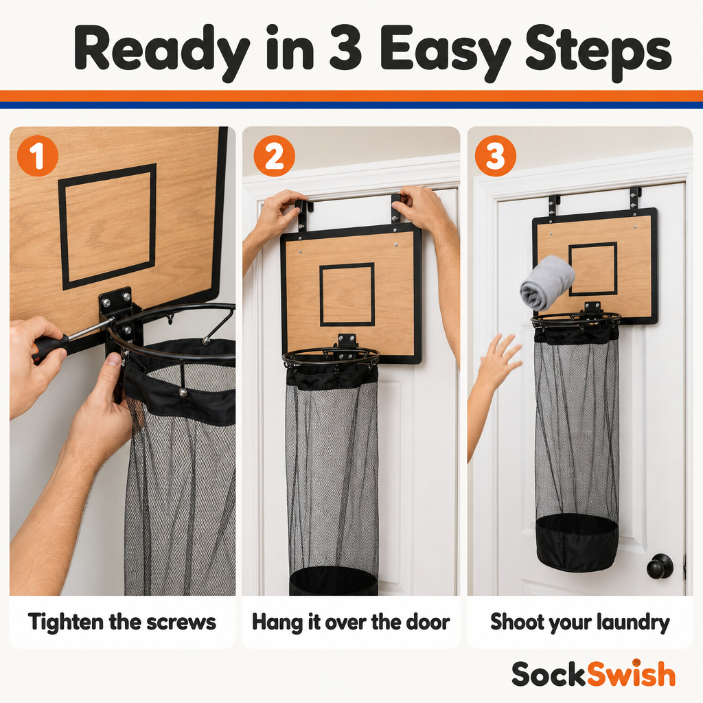 Ready in 3 easy steps